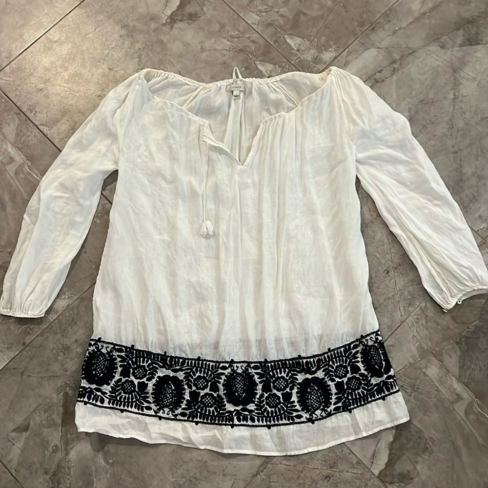 j-crew beach cover up